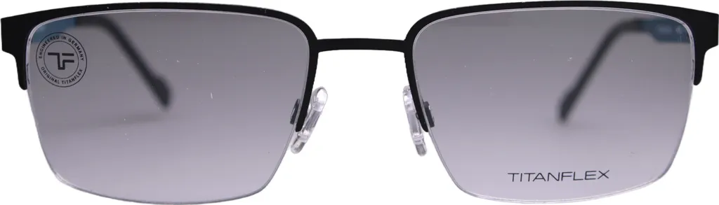 Titanflex 820883-17: L'Occhiale Nero Minimalista per l'Uomo Moderno