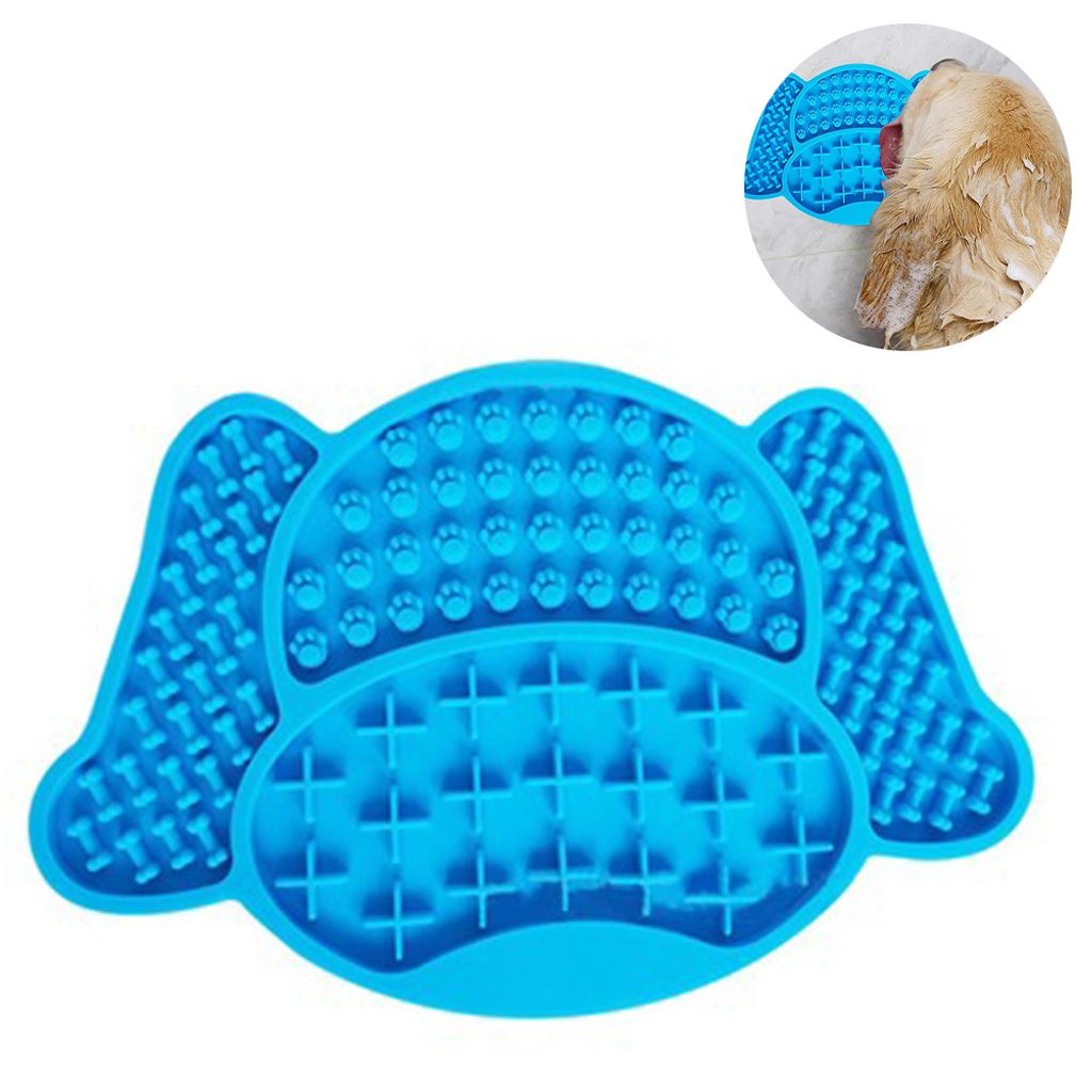 Leckmatte Für Hunde – Slow-Feed-Spielzeug Mit Saugnapf | Ideal Für Erdnussbutter & Joghurt