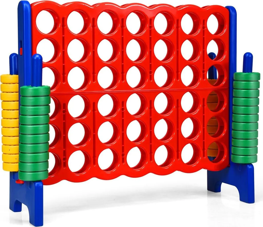 Jeu de Quatre à la Suite Géant pour Enfants et Adultes Loisir de Jardin