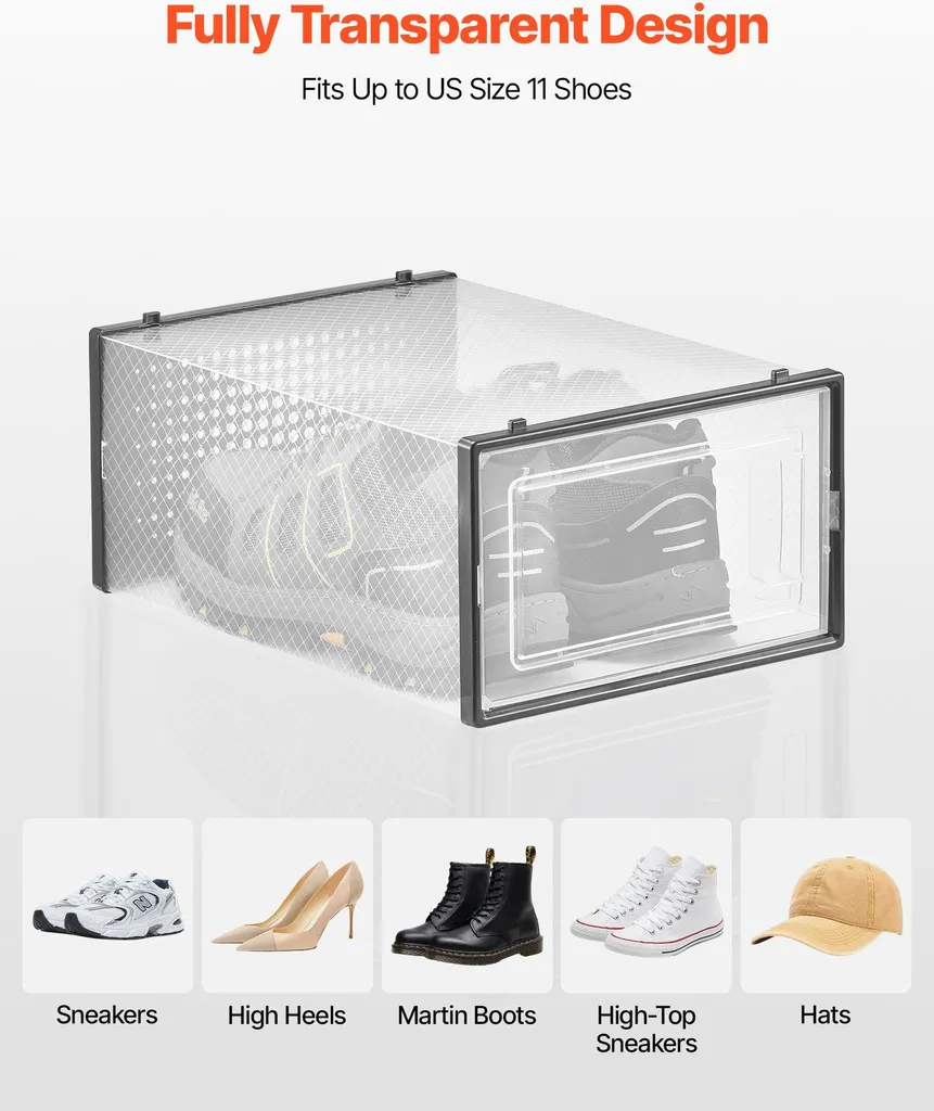 Optimisation dressing avec 12 boîtes à chaussures pour bottes et talons