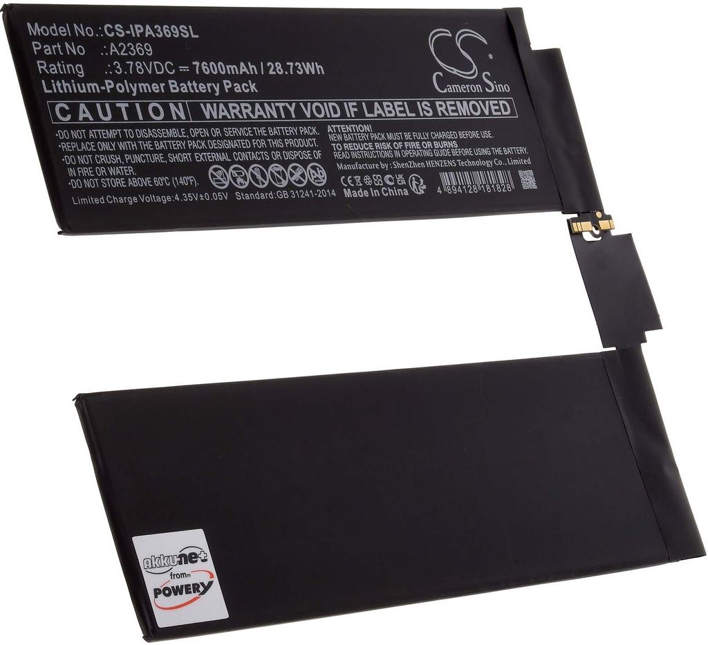 Akku für Tablet Apple iPad Pro 11 3. Generation 2021