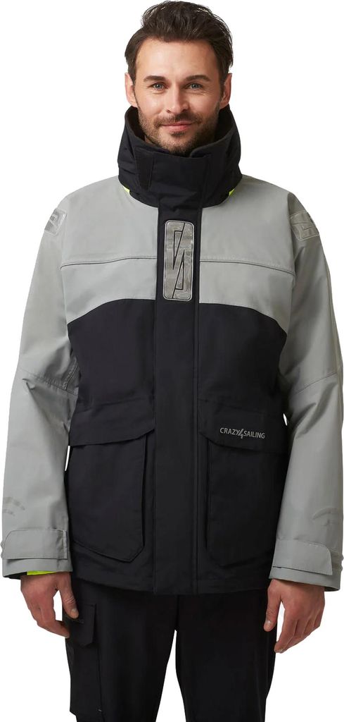 Herren Bergen II Offshore Segeljacke, Graphite, L