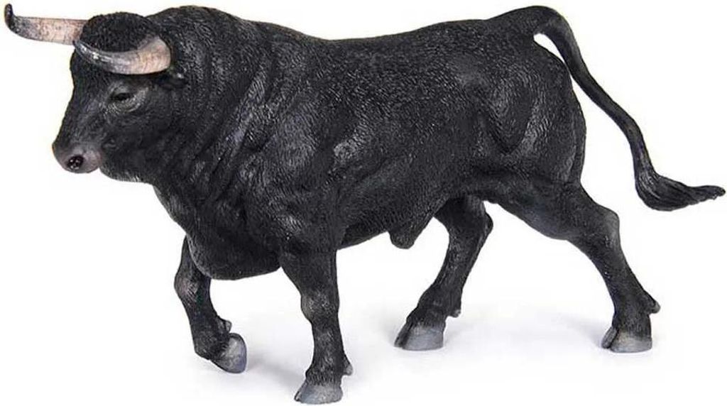 Collecta Schwarze Bravo Toro Zaino Trabende Figur Schwarz 3-6 Years Schwarz 3-6 Years