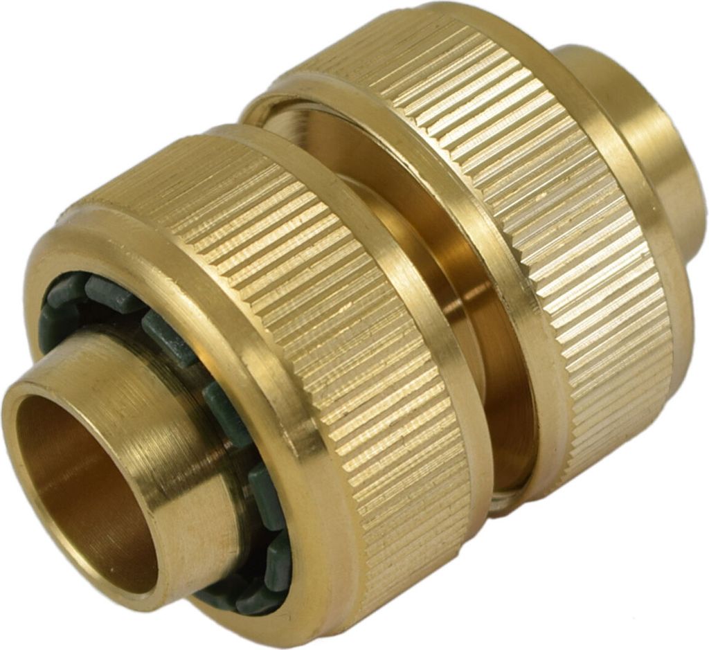 Agora-Tec®  Messing Stecksystem Schlauchverbinder für 3/4 Produktbild 