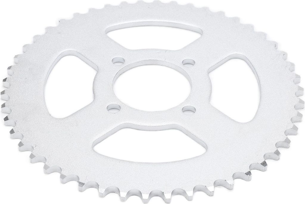 420 52mm 48T Kettenrad Stahl Hinterkettenrollensatz für Elektrofahrrad Kart Motorrad
