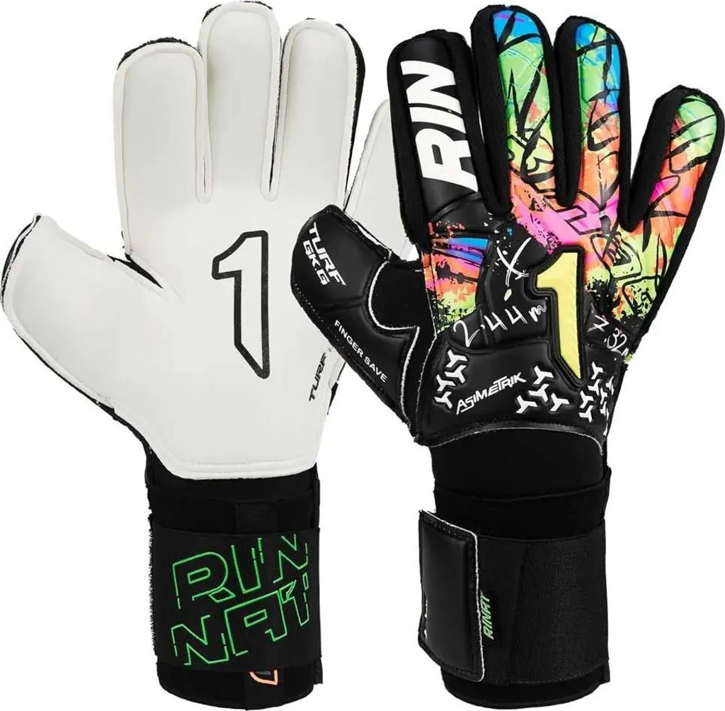 Gants de gardien Rinat Asimetrik Spine Turf : fini les doigts retournés