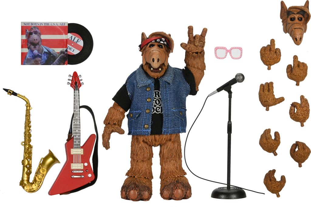 NECA - Alf – 7” Scale Action Figure – Ultimate Born to Rock Produktbild 