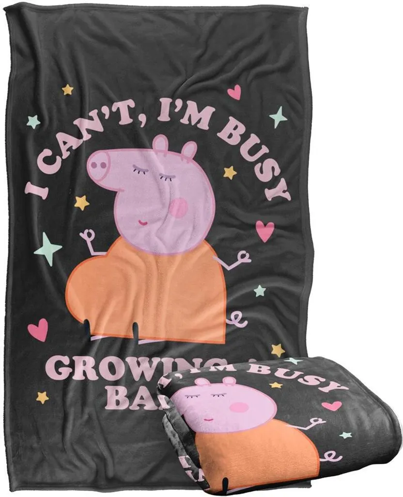 Couverture Poussette Peppa Pig TV15196 - Idéal Sorties et Nuits Bébé