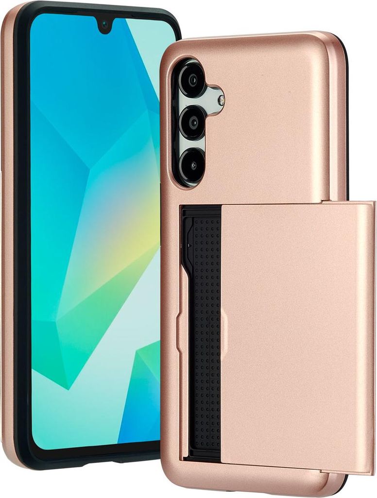 imoshion Backcover mit Kartenfach Samsung Galaxy A16 - Rosé gold