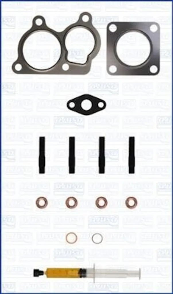 Kit montage turbo haute résistance AJUSA JTC11395 pour FIAT Uno 146
