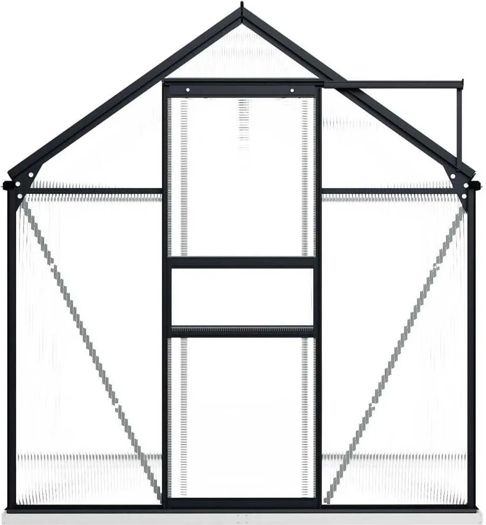 Serre de Jardinage pour Potager et Hivernage 3,61 m² en Aluminium
