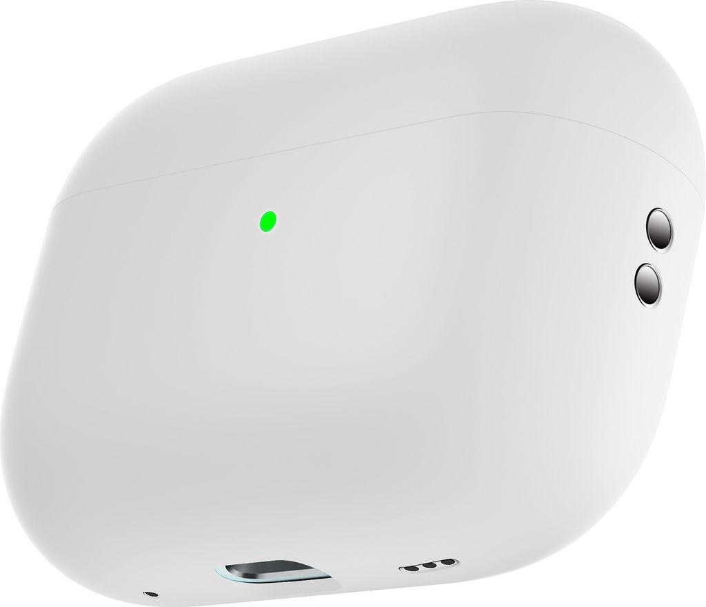 Hörphone-Schutzabdeckung Schockdicht Anti-Drop-Weiche Silikon Bluetooth-kompatible Kopfhörer für AirPods Pro2 2022-Weiss