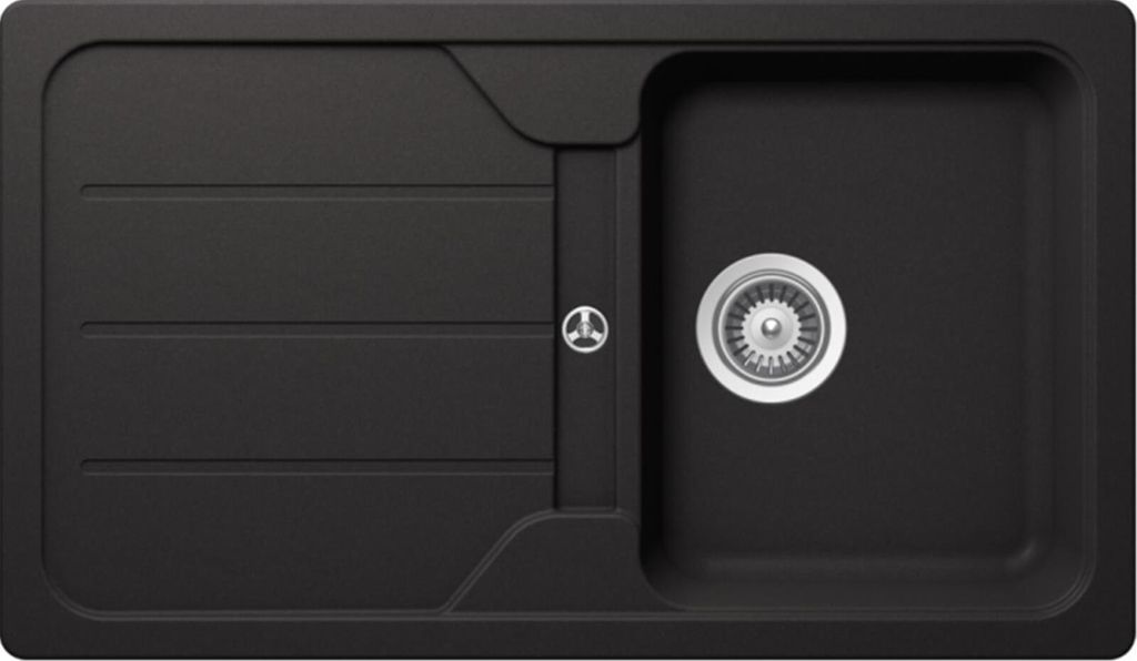 Granitový drez Schock Formhaus D-100 A 500 x 860 mm nero Obrázok produktu 