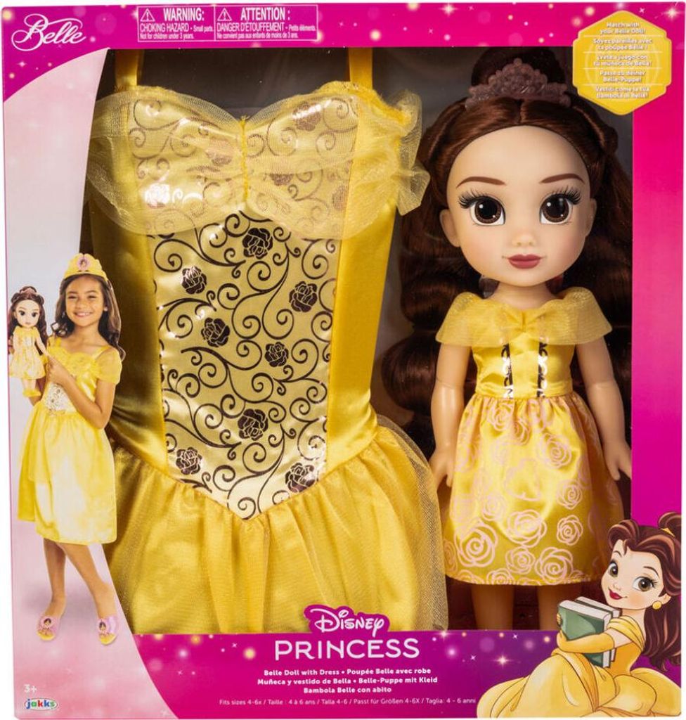 Jakks Pacific Disney Kráska a zvíře Panenka Belle + kostým Obrázek produktu 