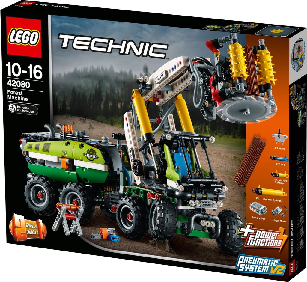LEGO® Technic Harvester-Forstmaschine, 42080 Produktbild 20
