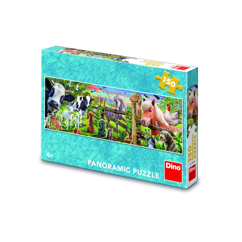 Puzzle Dino XXL La Ferme 150 pièces - Jeu éducatif Janod pour enfants