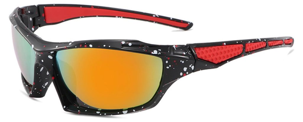 Outdoor-Radbrille mit UV-Schutz, winddicht, leicht, polarisiert, für Damen und Herren, Motorrad- und Fahrradsportbrille