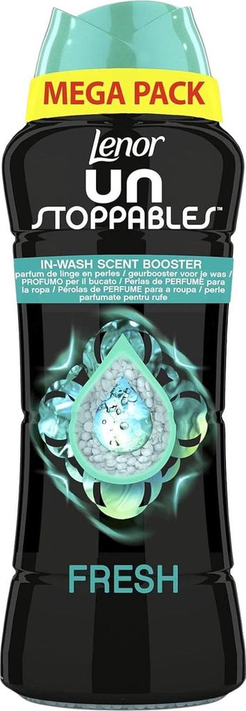 Lenor Unstoppables Luftiger Wäscheduft aus Perlen für einen frischen Wind nach dem Waschen 570g