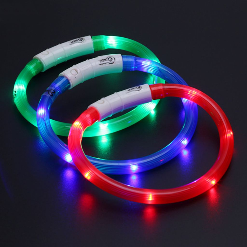 LED Leuchthalsband für Hunde USB Aufladbar LED Produktbild 8