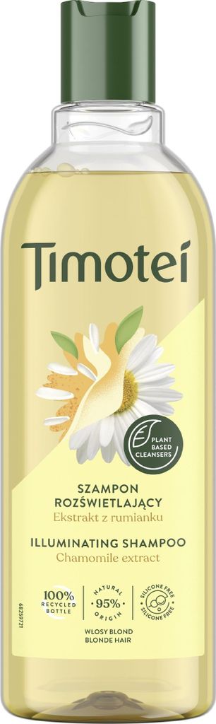 TIMOTEI Golden Highlights Shampoo Goldene Reflexionen Kamille 400ml