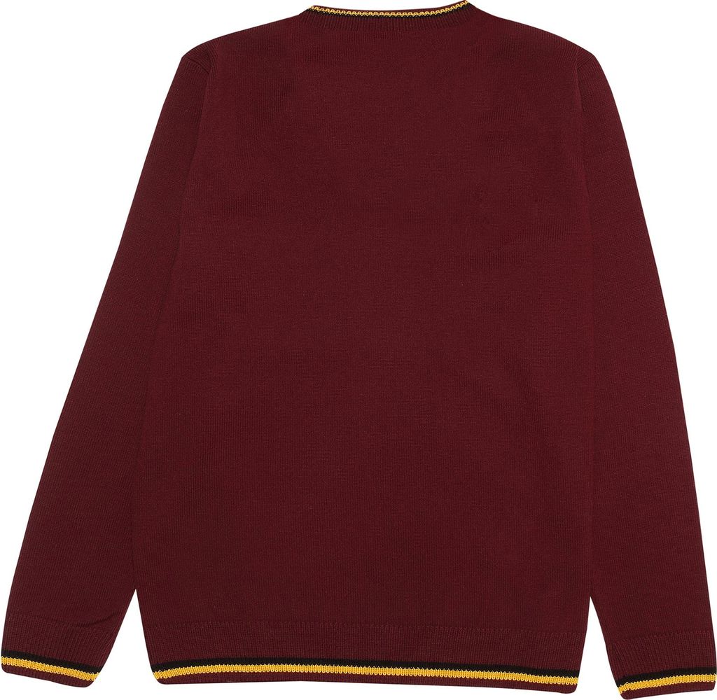 Harry Potter - Pullover für Kinder HE1207 (152-158) (Weinrot/Gelb)