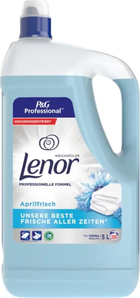 Lenor Rinse 200 Wash 5L Spring Awakening vůně modrá Obrázek produktu 
