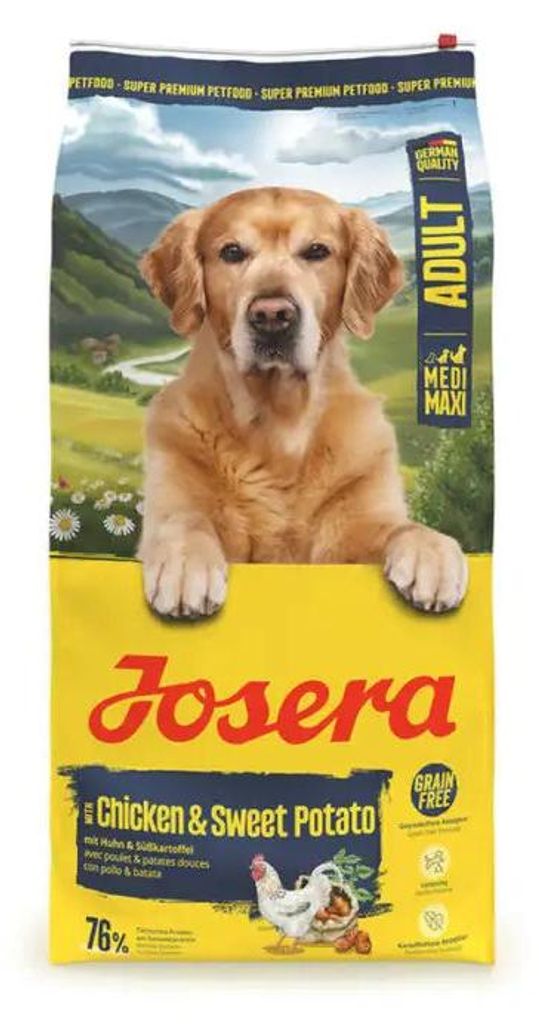 Penso Josera Medi/Maxi Adult Pollo Patate 12,5 Kg Immagine del prodotto 