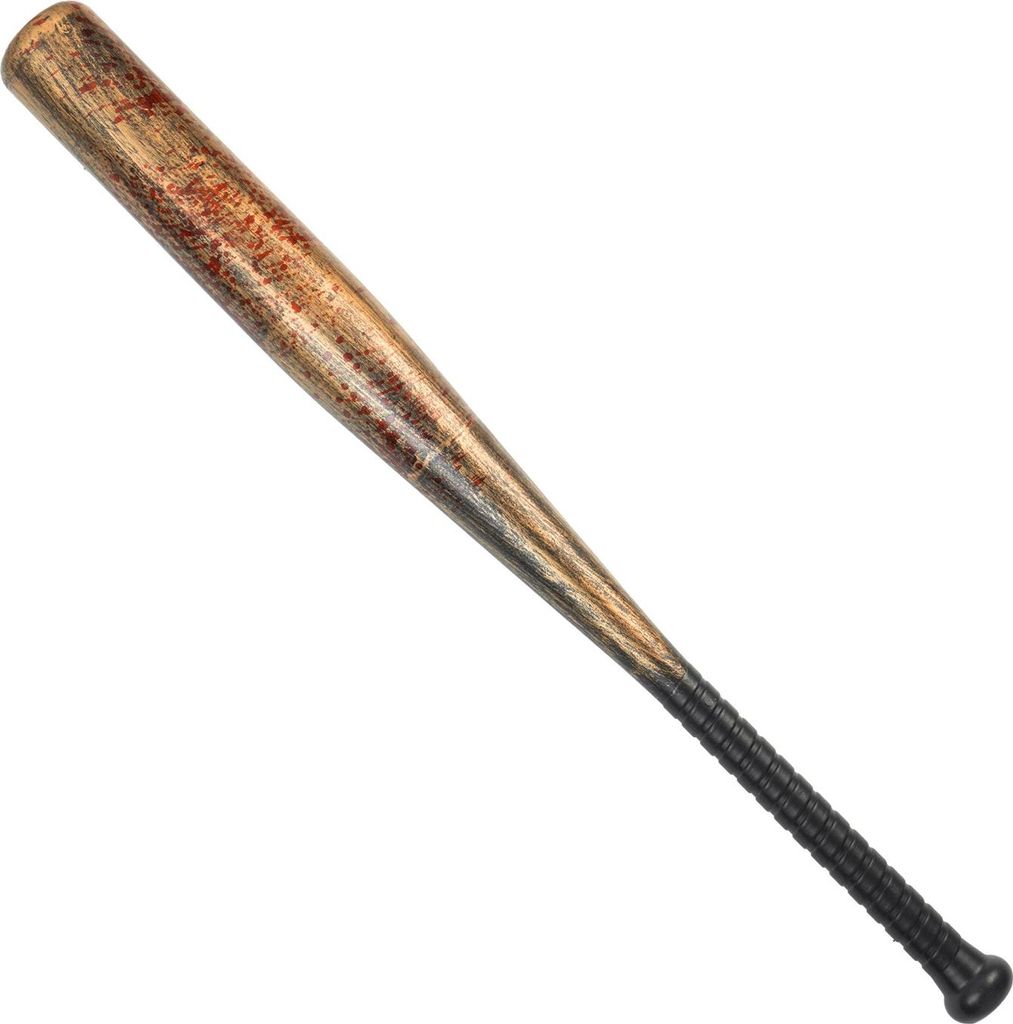 Blutiger Baseballschläger – 72 cm Horror-Accessoire Produktbild 