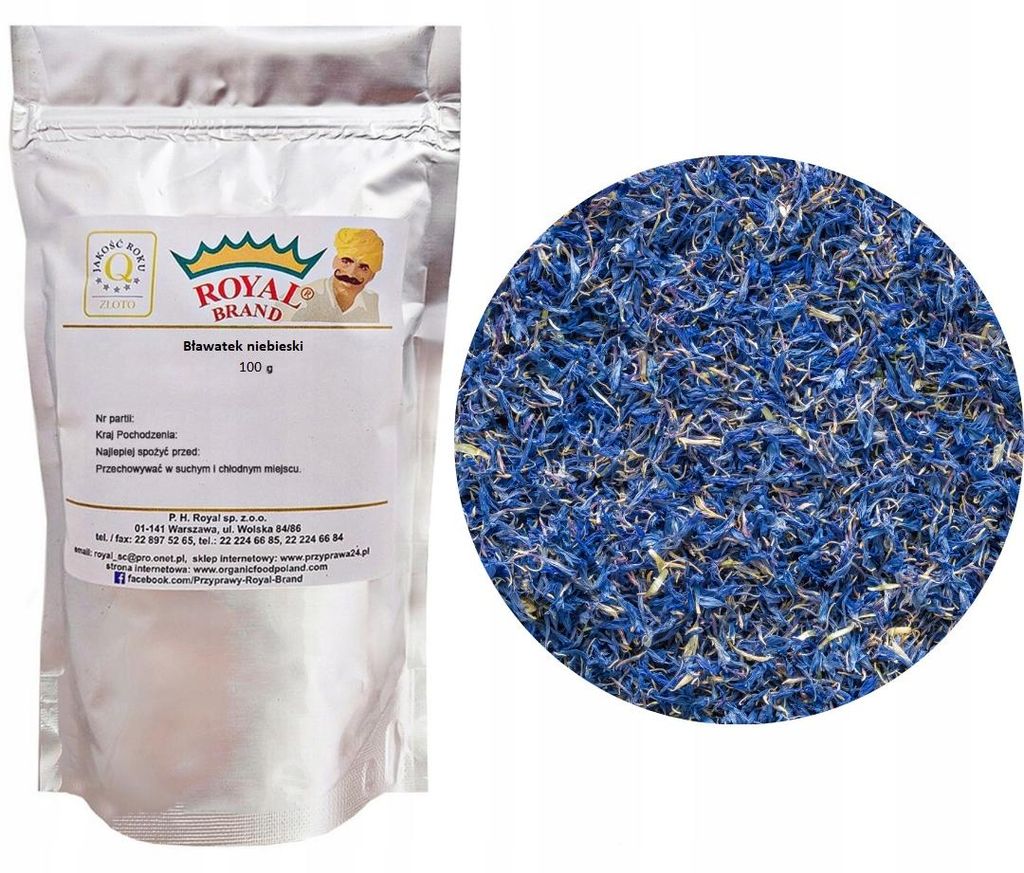 Bluebell Premium 100 g de pétales de bleuet - Fleurs Image du produit 
