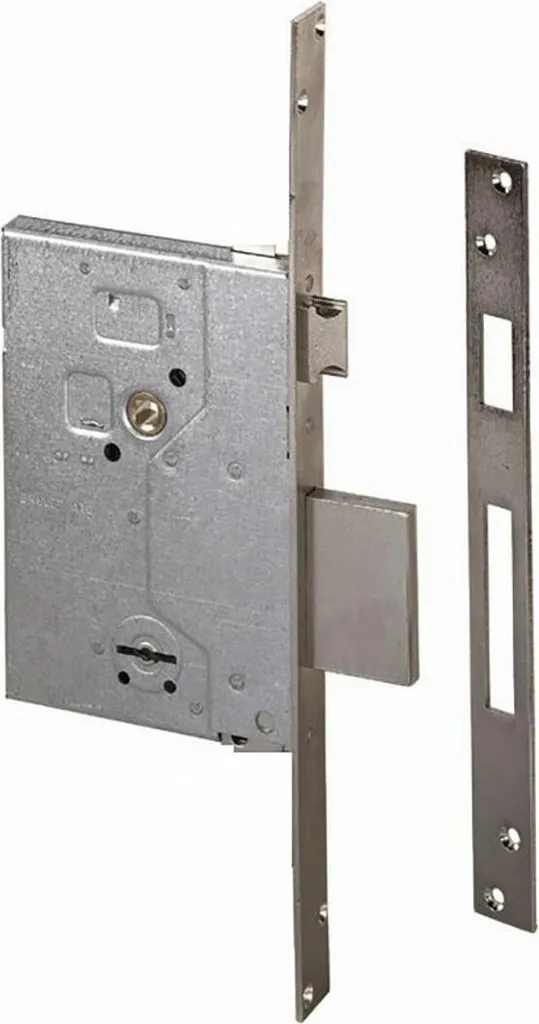 Serrure à mortaiser Cisa 57250.60.0 Borjas avec bouchon ø 60 mm