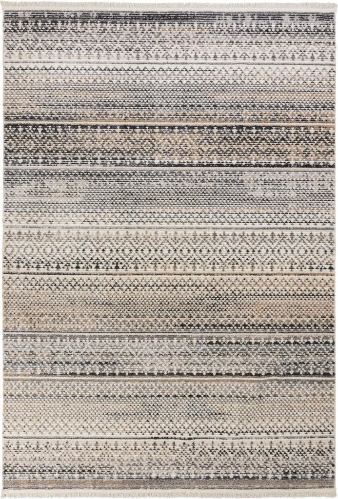 Tapis Santiago Camino Natural 80x140 cm : Finition Tissée Main Haute Qualité