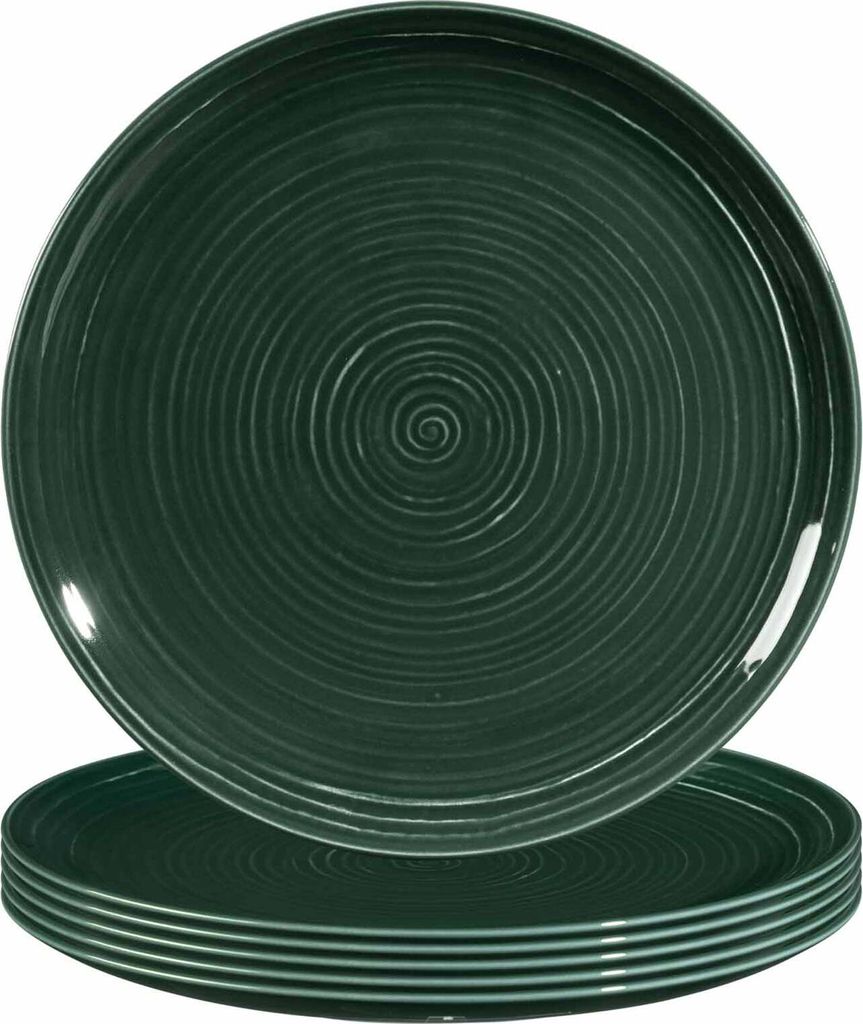 Seltmann Weiden Terra Speiseteller ø 27,8 cm moosgrün 6er Set