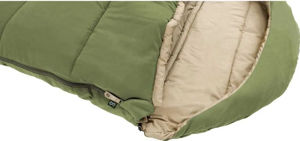 Sac de couchage Outwell Constellation Vert Long fermeture éclair gauche