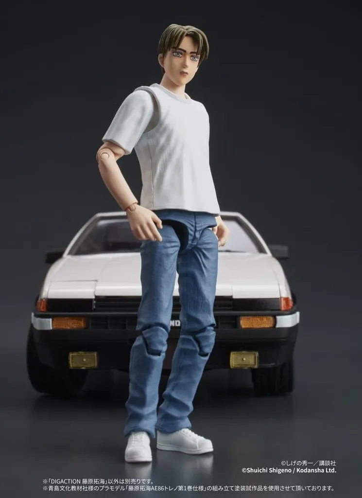 Figurine Initial D Digaction Takumi Fujiwara 7 cm : le Cadeau Idéal - 10