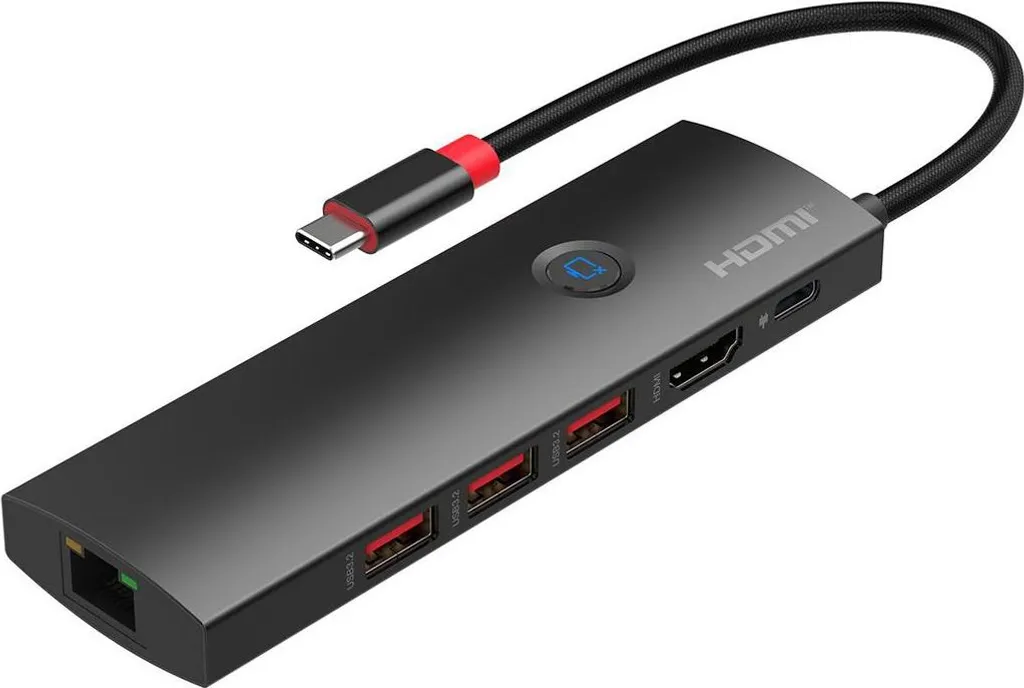 Solution Vidéo USB-C vers HDMI MicroConnect - Mini Dock pour PC et Mac