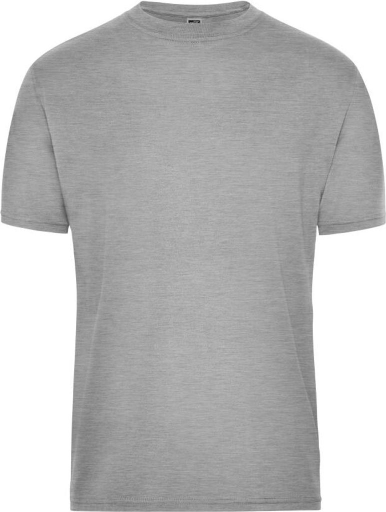 Strapazierfähiges und pflegeleichtes T-Shirt grey-heather, Gr. L