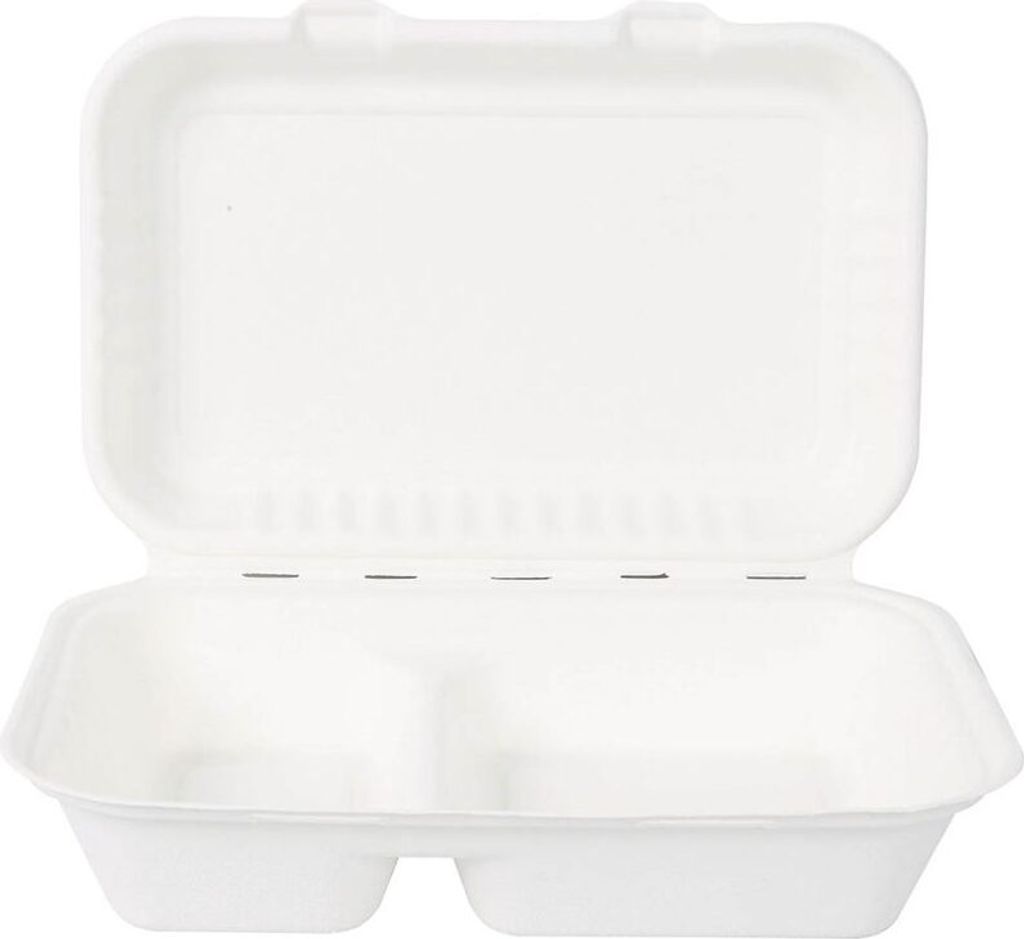 NATUREStar 41225 25erMenüboxen mit Klappdeckel 2-geteilt Image du produit 