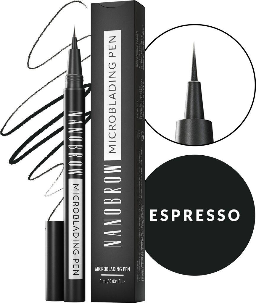 Präziser Augenbrauenmarker Nanobrow Microblading Pen Espresso