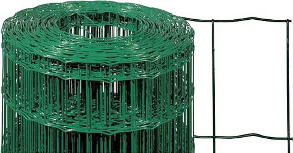 Treillis EUROPLAST 1, 1000/100x50/2,20 mm, vert, RAL 6005, Image du produit 