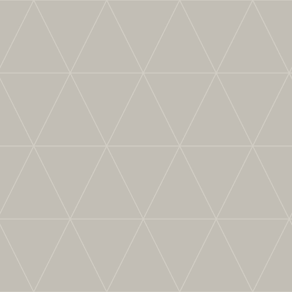 Origin Wallcoverings Tapete grafische Dreiecke Grau 53 cm x 10.05 m