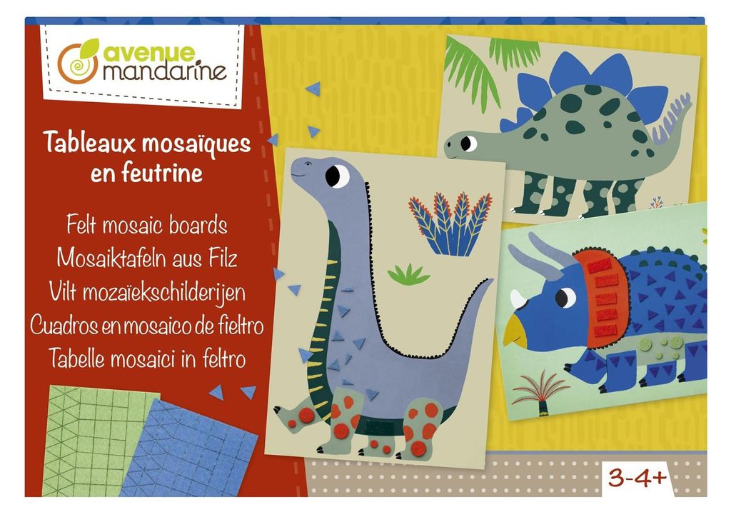 Clairefontaine Kreativset, Mosaiktafel aus Filz
