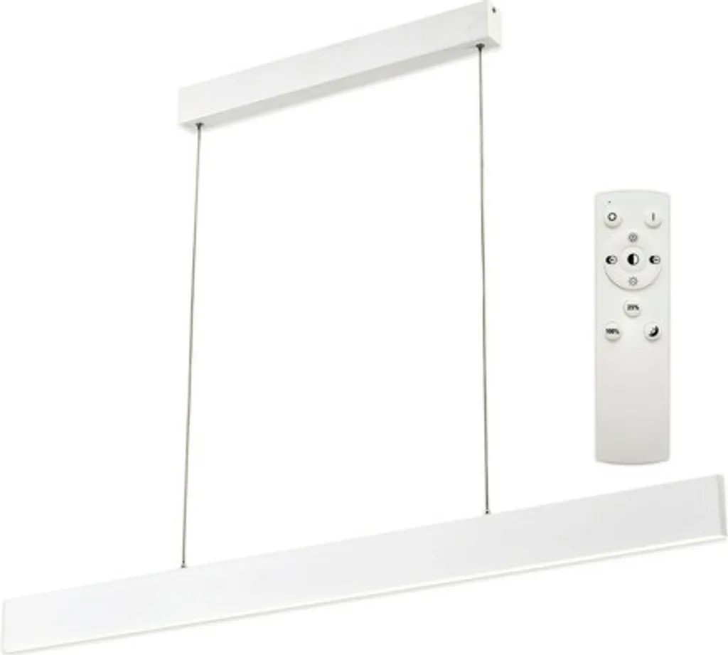 Lustre LED 30W CCT Variable 3000-6500K Top Light Line 120 avec RC BZ