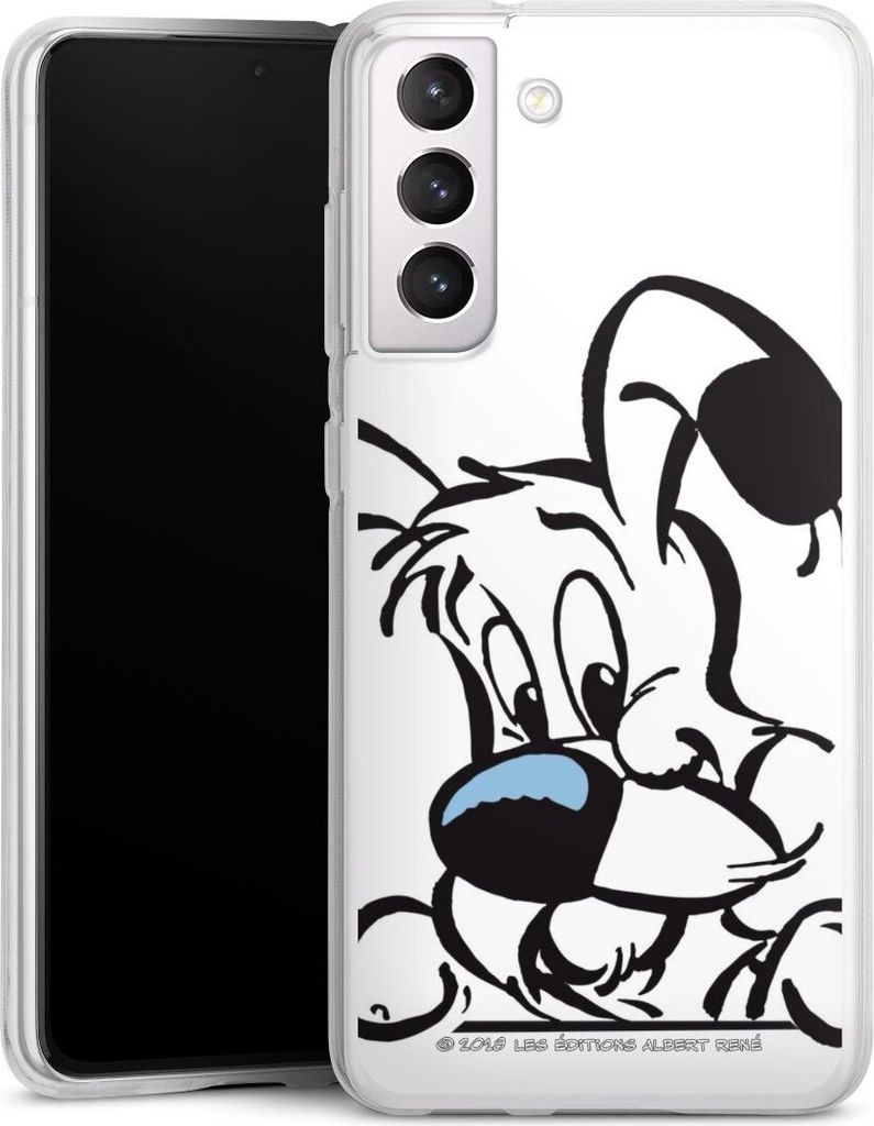 DeinDesign Handyhülle für Samsung Galaxy S21 FE 5G Silikon Hülle Case Smartphone Schutzhülle Comic Idefix Offizielles Lizenzprodukt
