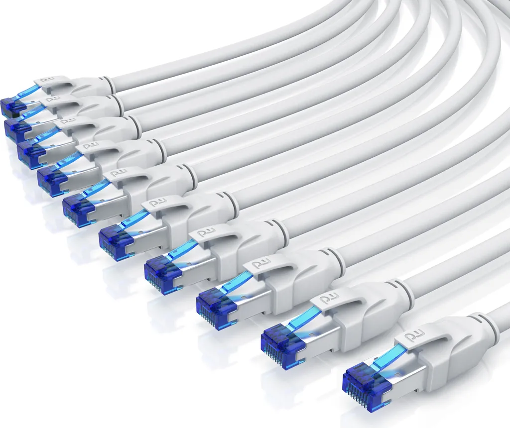 Cavo Patch Primewire CAT 8 25cm | Rete Domestica 40Gbps S/FTP