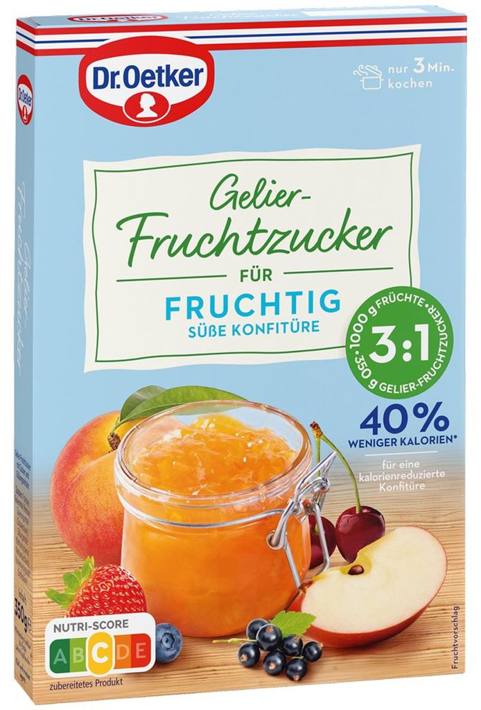 Oetker Gelier diététique fructose 0,35 Kg Image du produit 