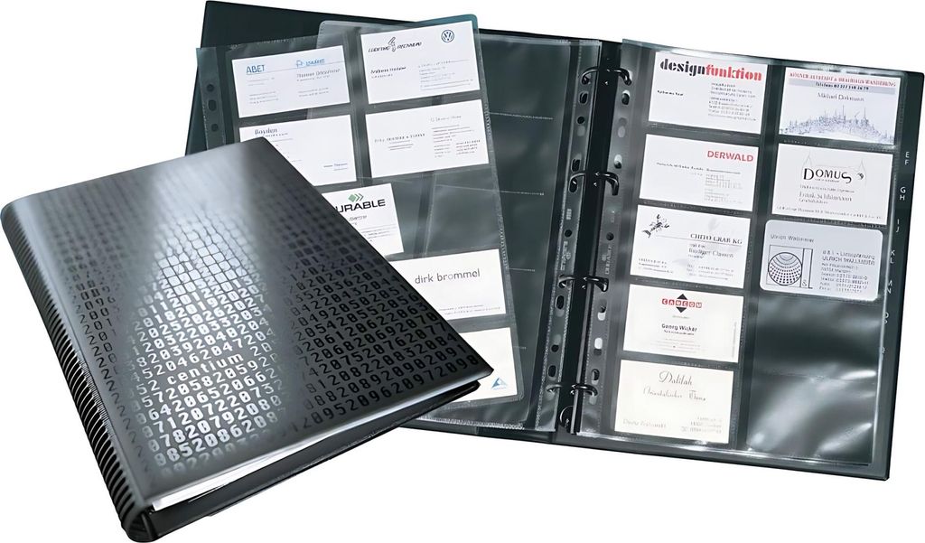 DURABLE Album na wizytówki VISIFIX® CENTIUM 400 A4 z Zdjęcie produktu 