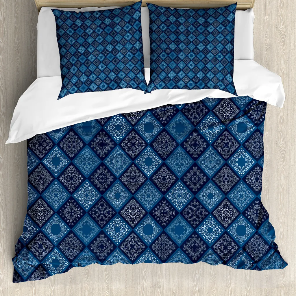 Scheda Tecnica Copripiumino ABAKUHAUS Indigo 200x200 Microfibra