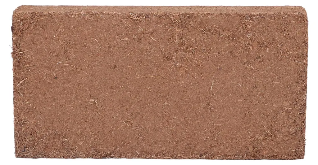 Substrat coco pour potager et balcon : brique compressée de 10 litres
