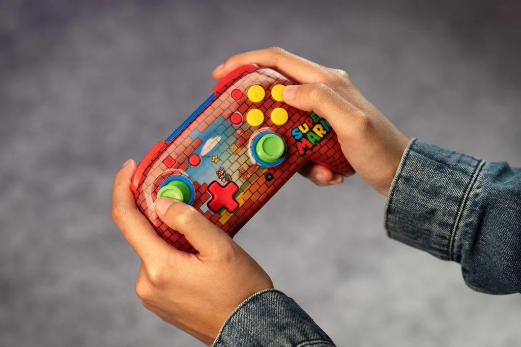 Manette Switch avec boutons arrière Turtle Beach Rematch Mario