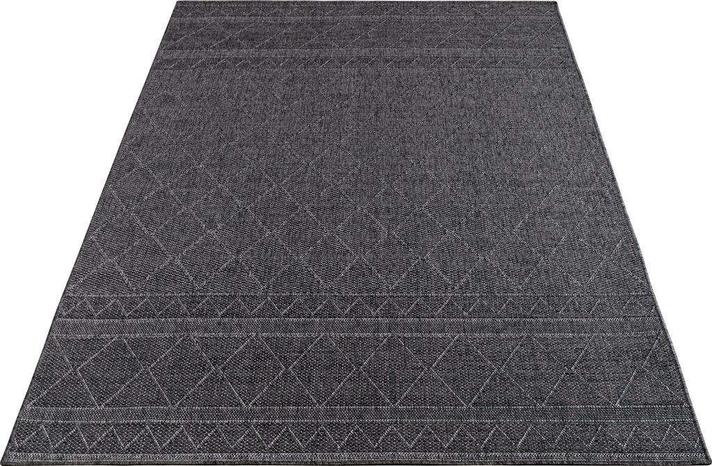 Outdoor Teppich Flachgewebe modern Boho Ethno wetterfest Produktbild 6